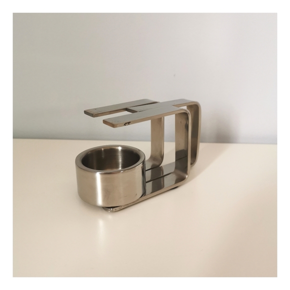 Foldable StainlessSteel Candle Holder / Tea Warmer - Picture 6 of 7